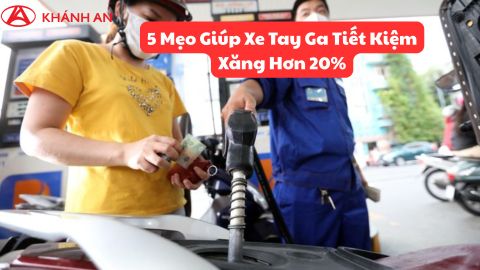5 Mẹo Giúp Xe Tay Ga Tiết Kiệm Xăng Hơn 20%