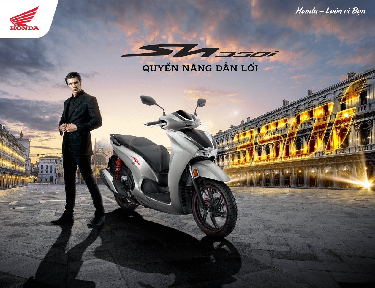 Honda Việt Nam giới thiệu SH350i phiên bản 2023 - Quyền năng dẫn lối