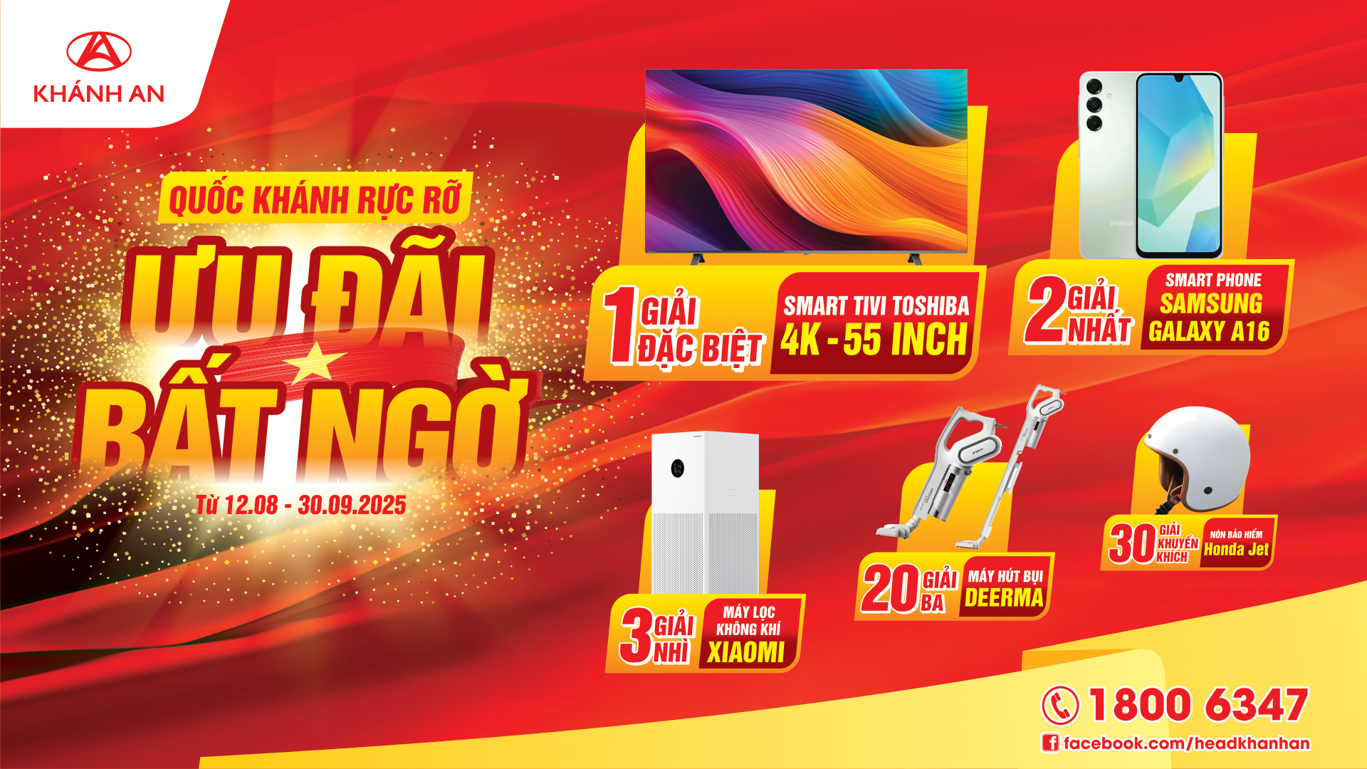 Quốc Khánh Rực Rỡ – Ưu Đãi Bất Ngờ Khi Mua Xe Honda Tại Khánh An