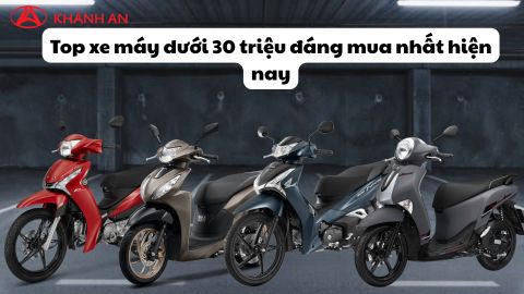 Top xe máy dưới 30 triệu đáng mua nhất hiện nay