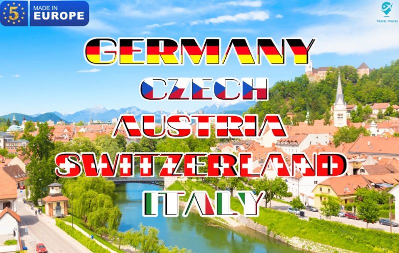Tour Châu Âu 5 nước: Đức - Séc - Áo - Thụy Sĩ - Ý