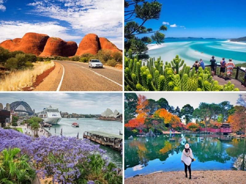Thời điểm lý tưởng để du lịch Úc