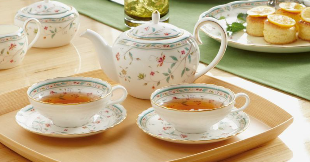 Bộ Trà Noritake Dùng Để Tiếp Khách Khiến Ai Cũng Phải Trầm Trồ