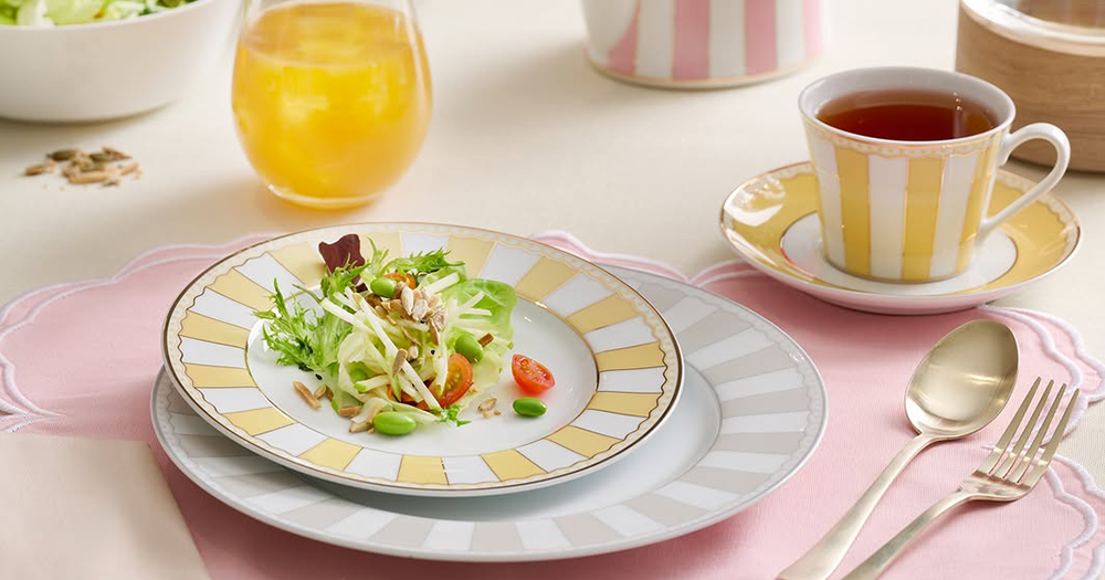 Set-Up Tiệc Trà Sân Vườn Tại Gia Với Đồ Sứ Noritake
