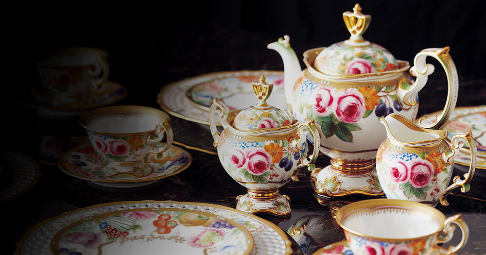 Queen’s Garden - Tuyệt Tác Vẽ Tay Độc Nhất Vô Nhị Của Noritake
