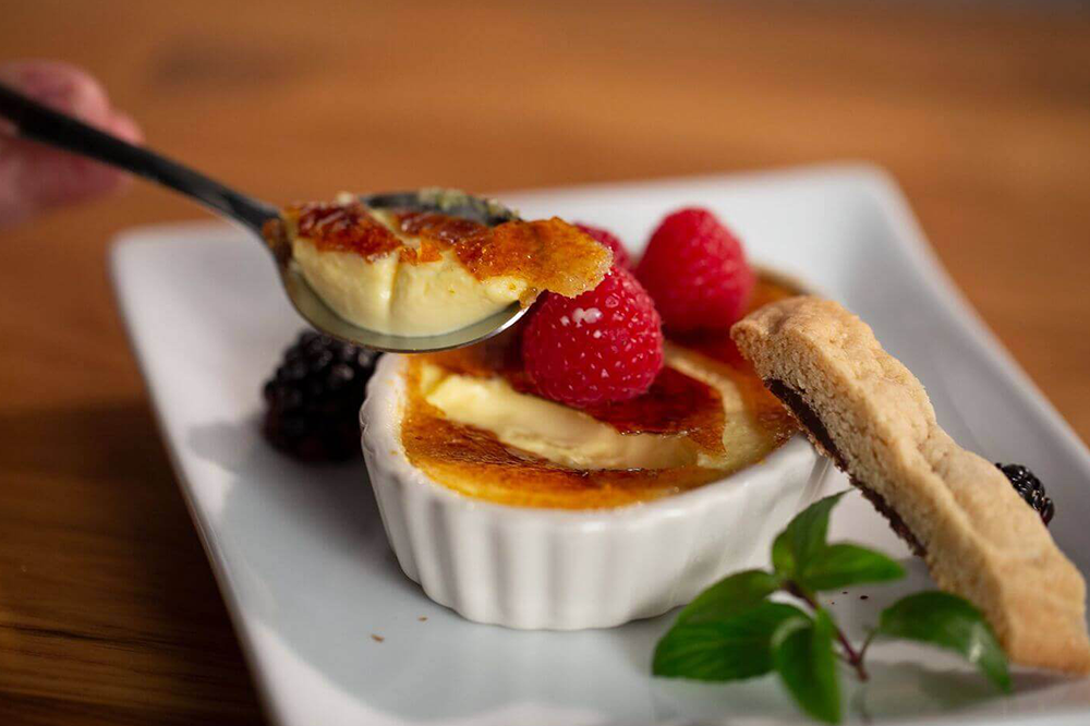cách ăn tráng miệng fine dining