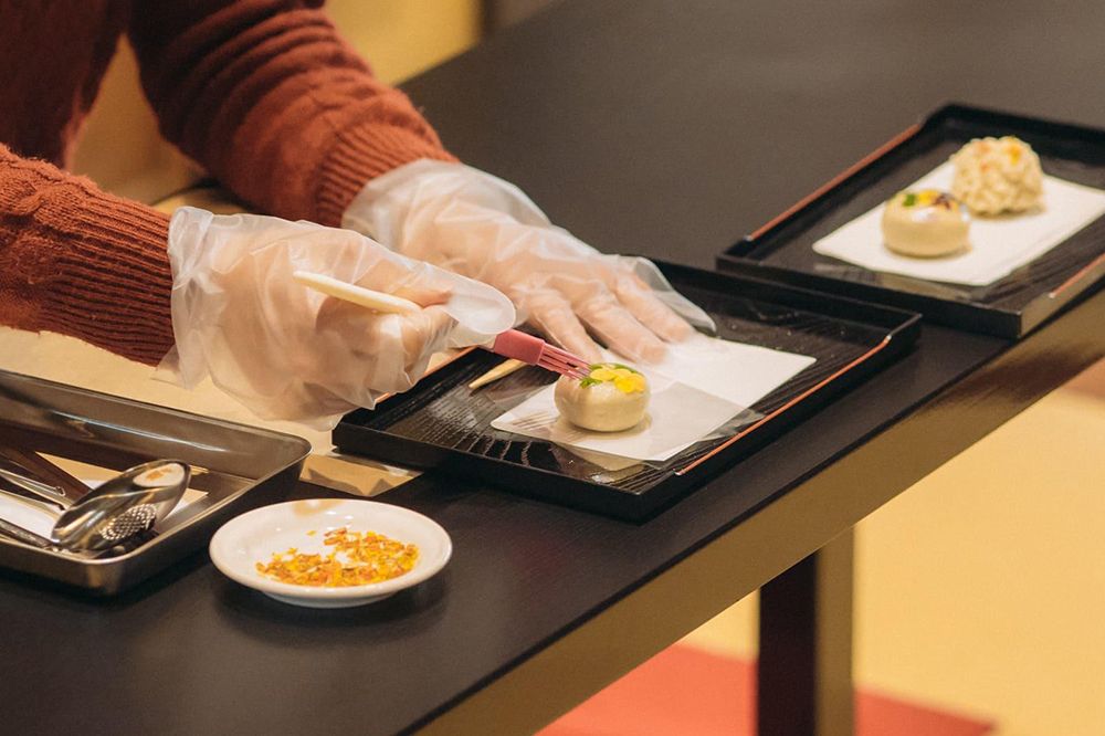 bánh wagashi