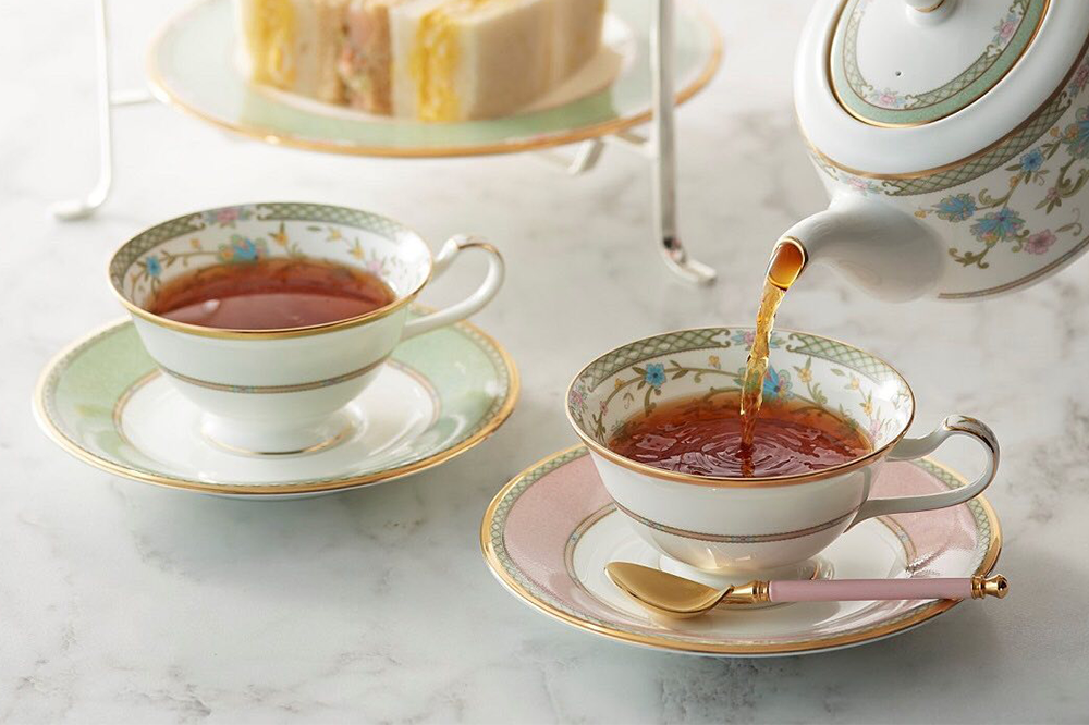cặp tách trà noritake