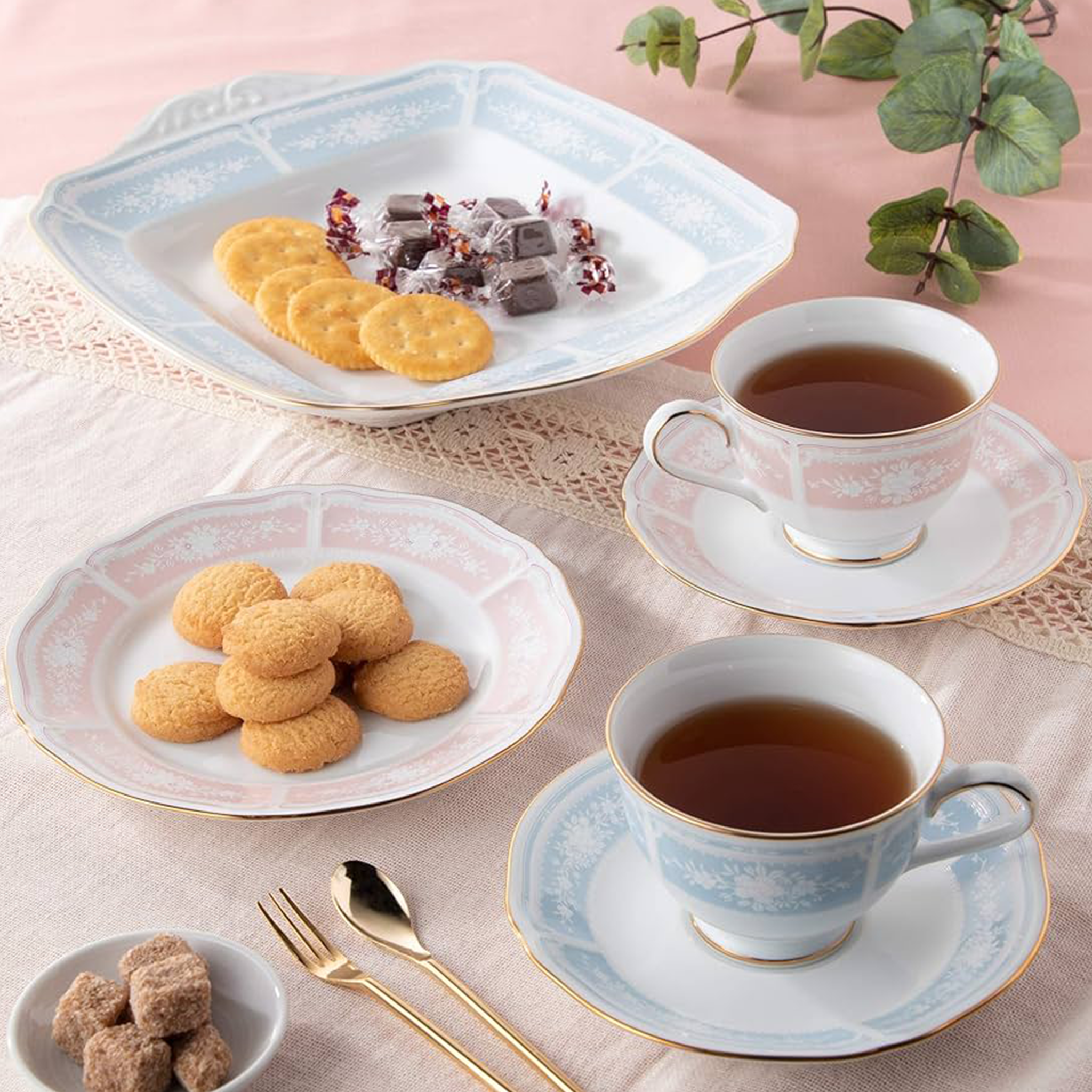 cặp tách trà noritake