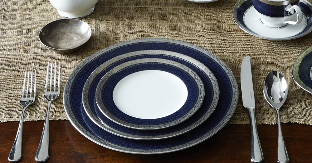 Crestwood Cobalt Platinum Noritake