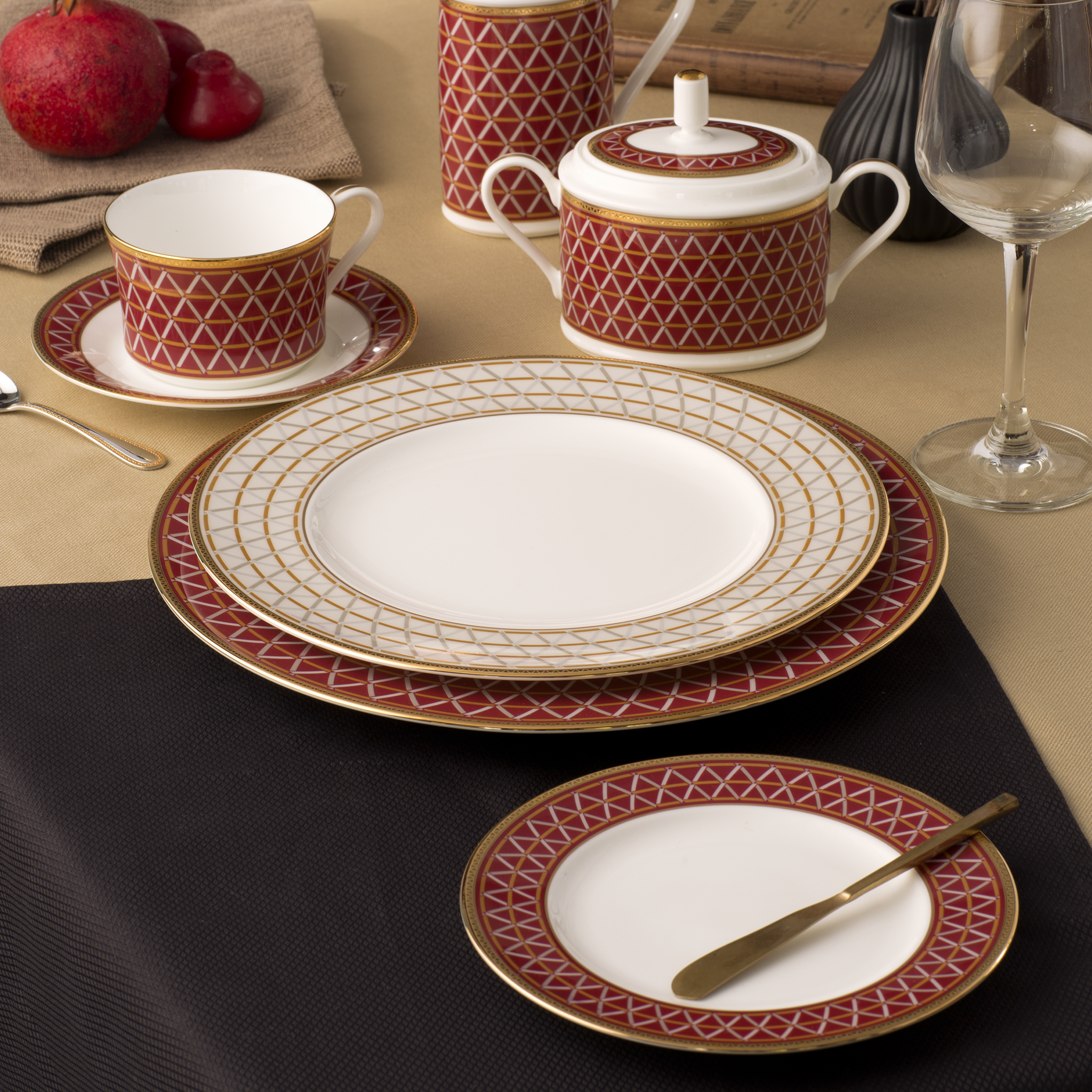 đĩa salad noritake