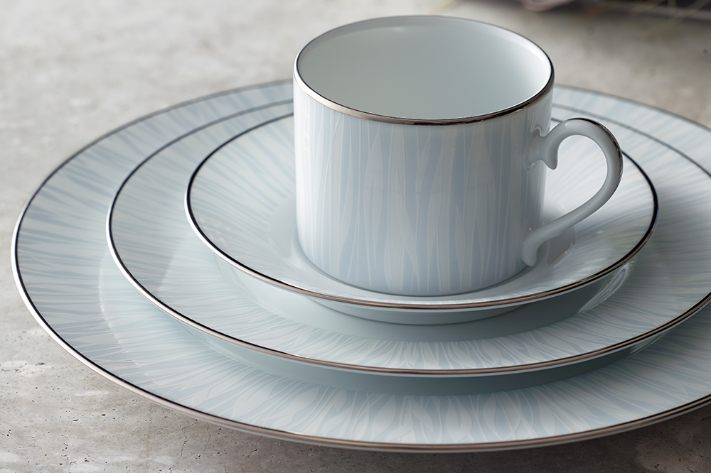 Glacier Platinum Noritake