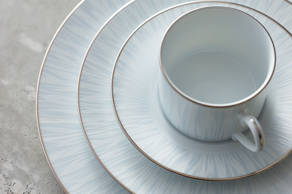 Glacier Platinum Noritake