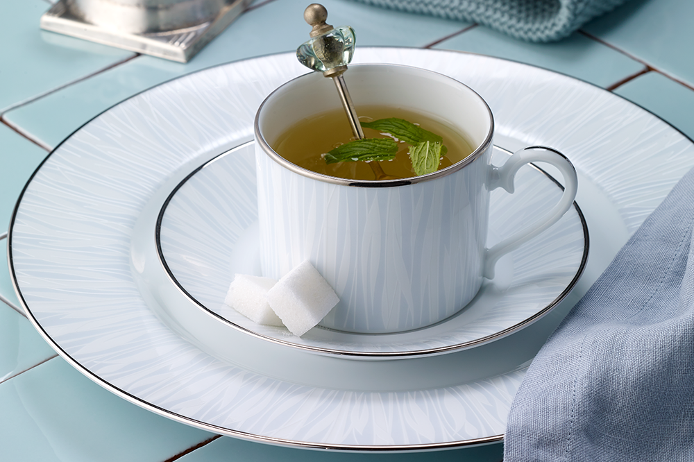 Glacier Platinum Noritake