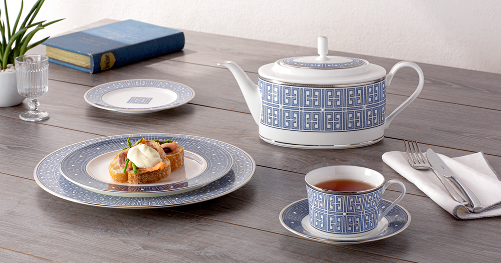 Infinity Blue Noritake