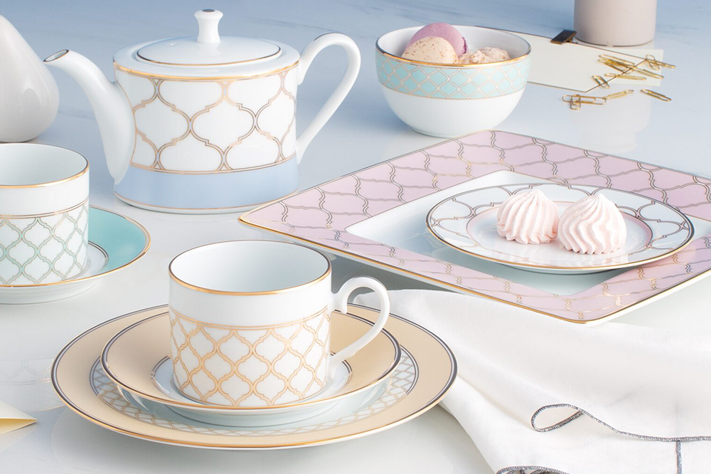 noritake tiệc trà sân vườn