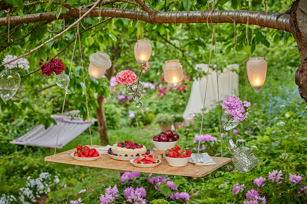 noritake tiệc trà sân vườn