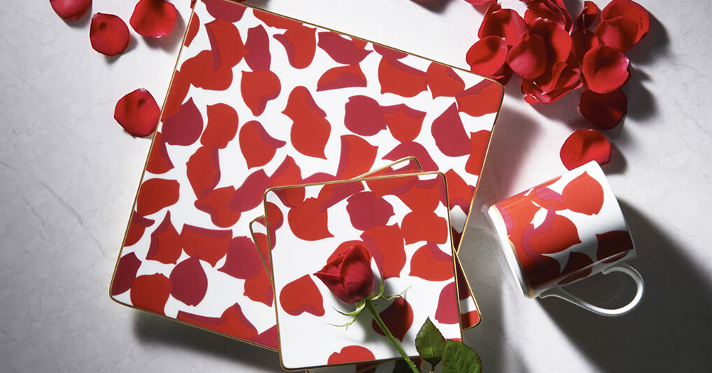 rosa rossa noritake