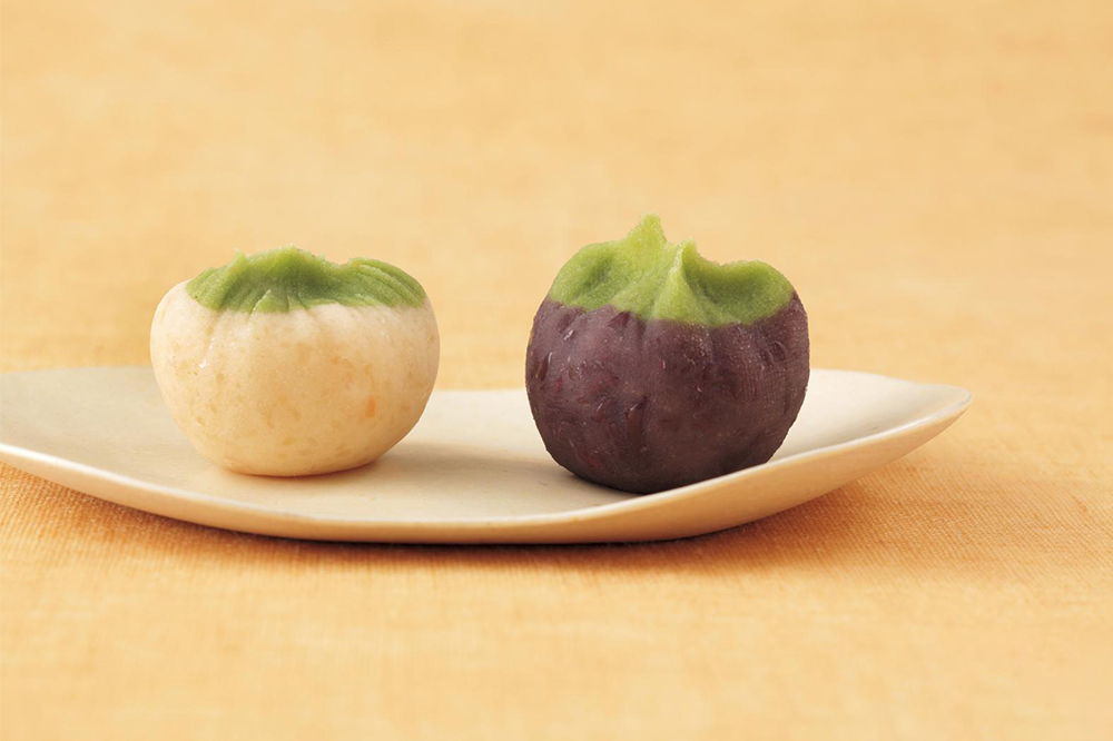 trang trí bánh wagashi