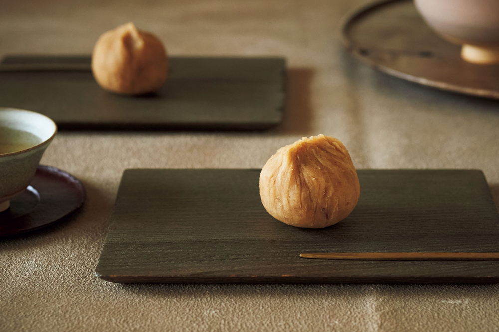 trang trí bánh wagashi