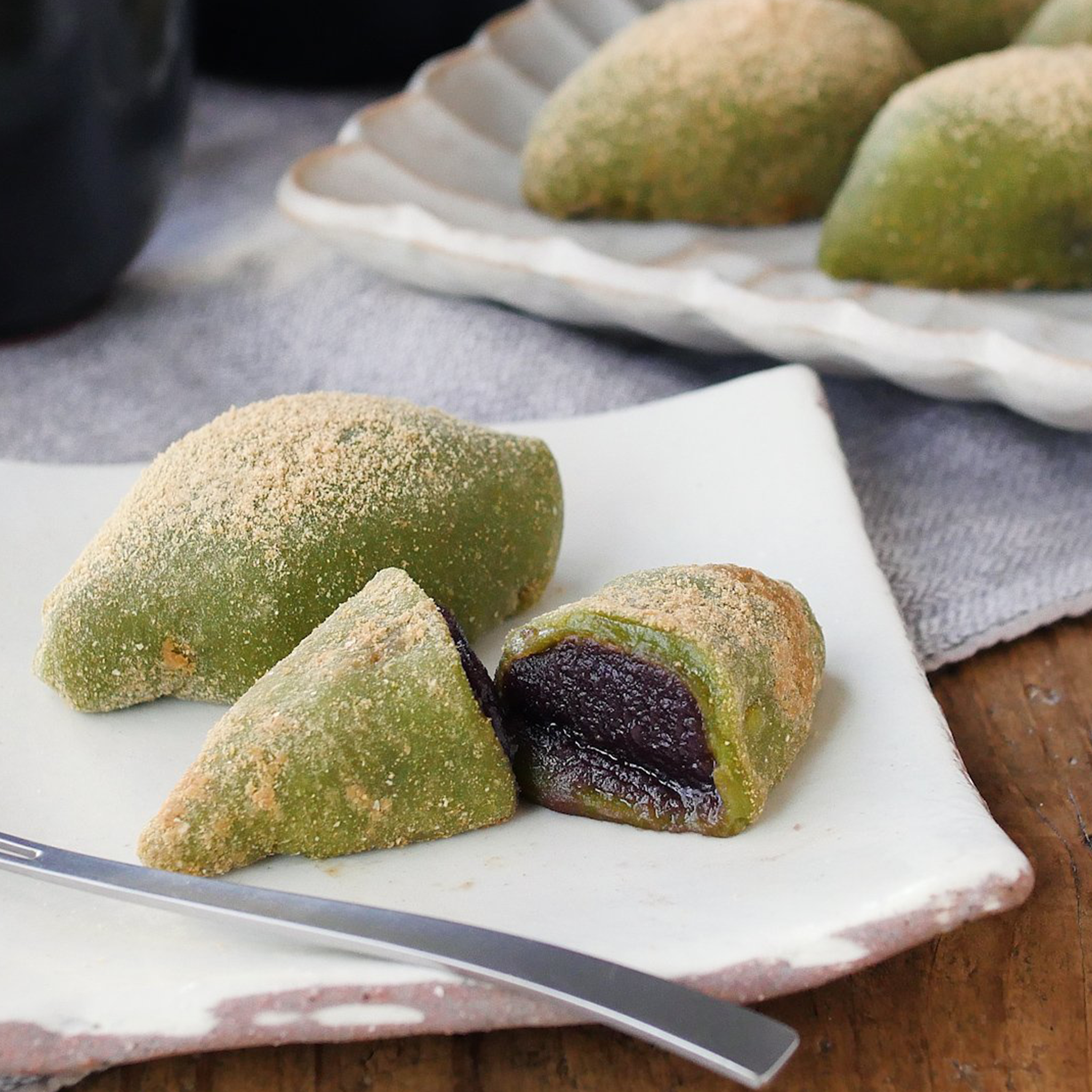 wagashi mùa xuân