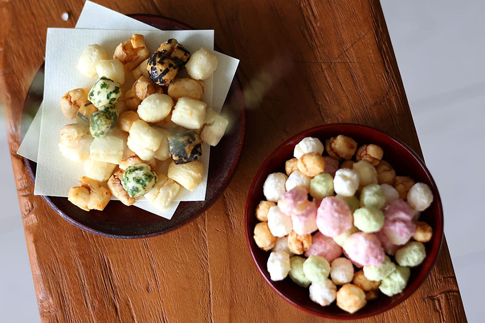wagashi mùa xuân