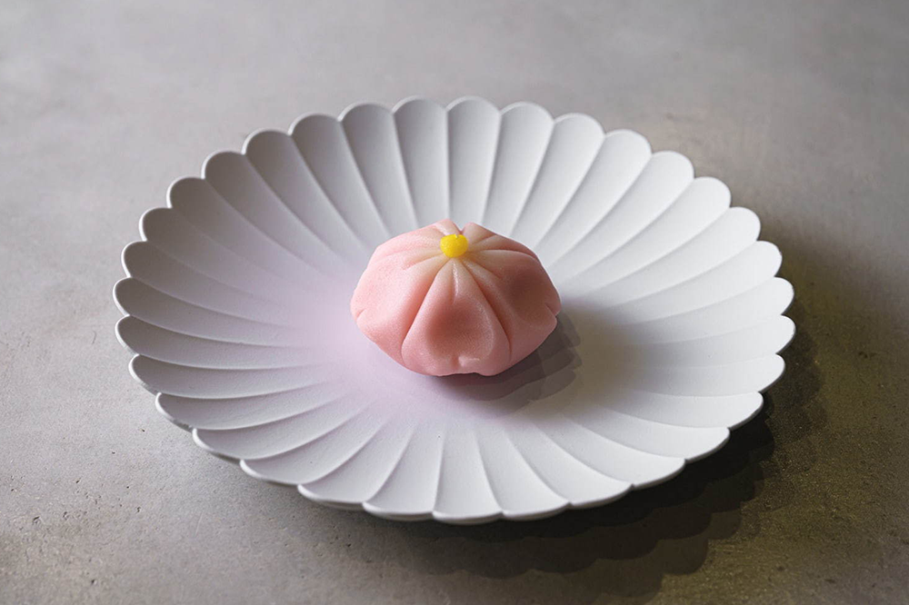 wagashi mùa xuân