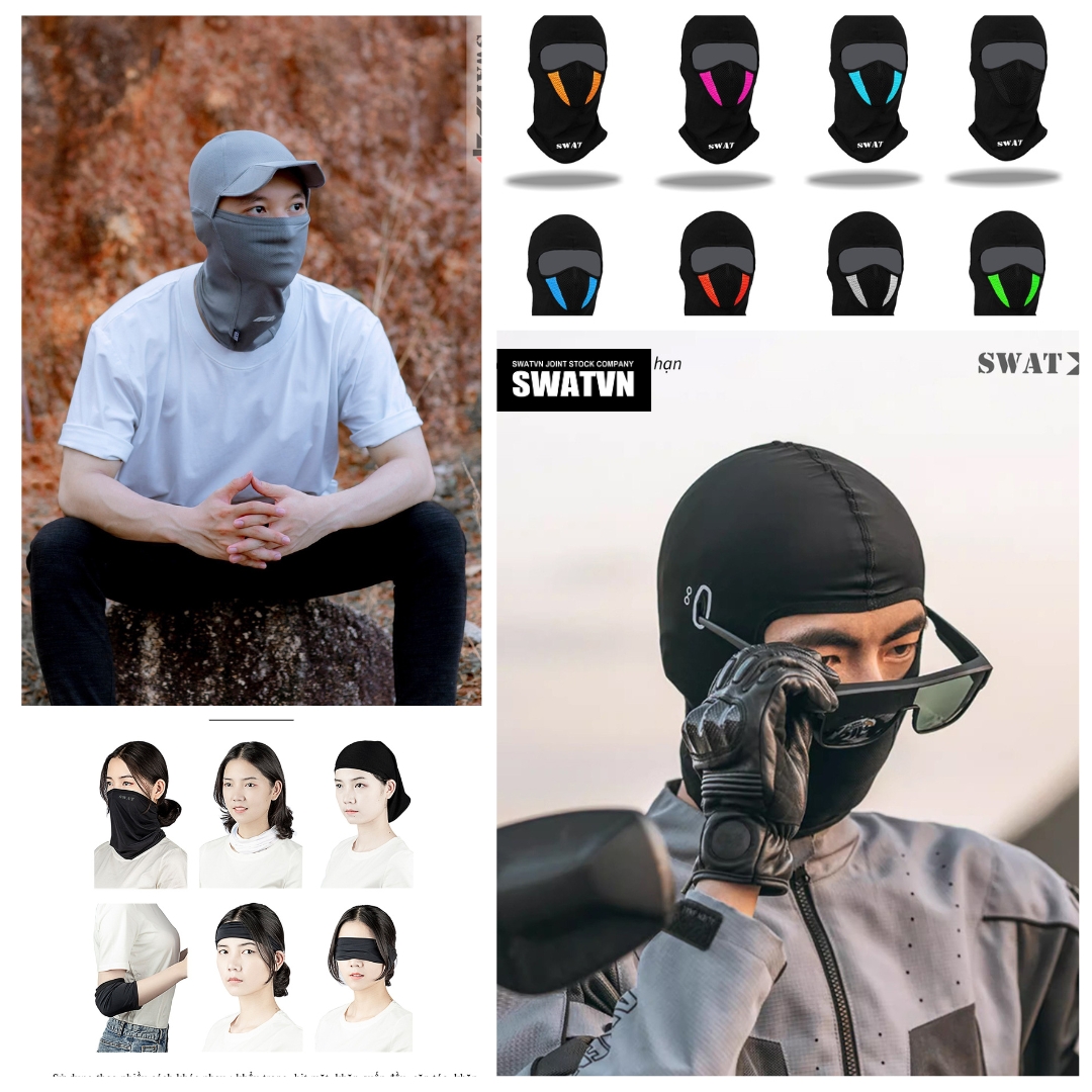 Khăn đa năng, khăn trùm đầu chống nắng nhiều mẫu mã giá rẻ tận gốc