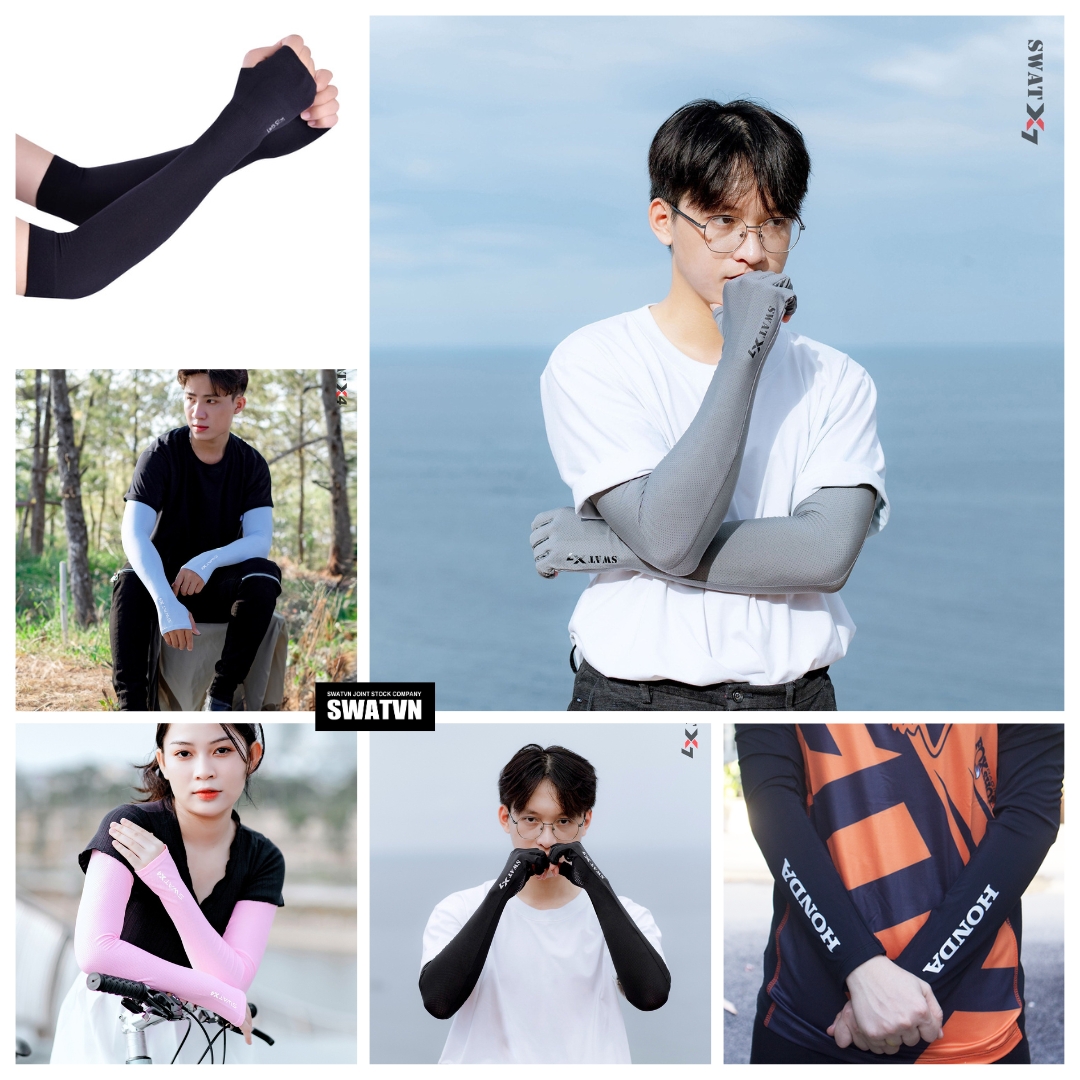 Sỉ ống tay dài chống nắng giá rẻ - Địa chỉ đặt sản xuất đồ bảo hộ uy tín tại Nha Trang