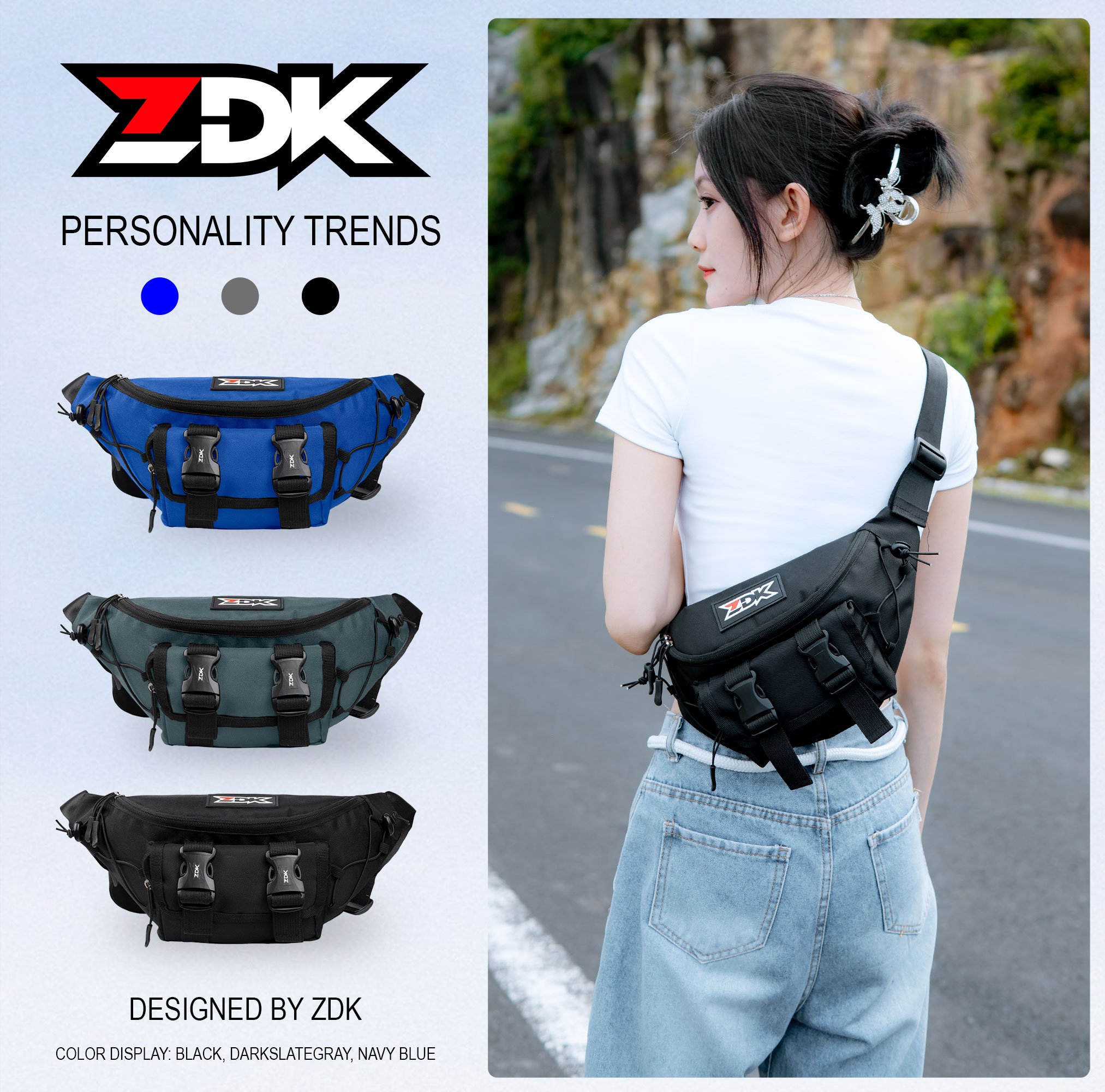 TÚI ĐEO CHÉO NGỰC ZDK-D4