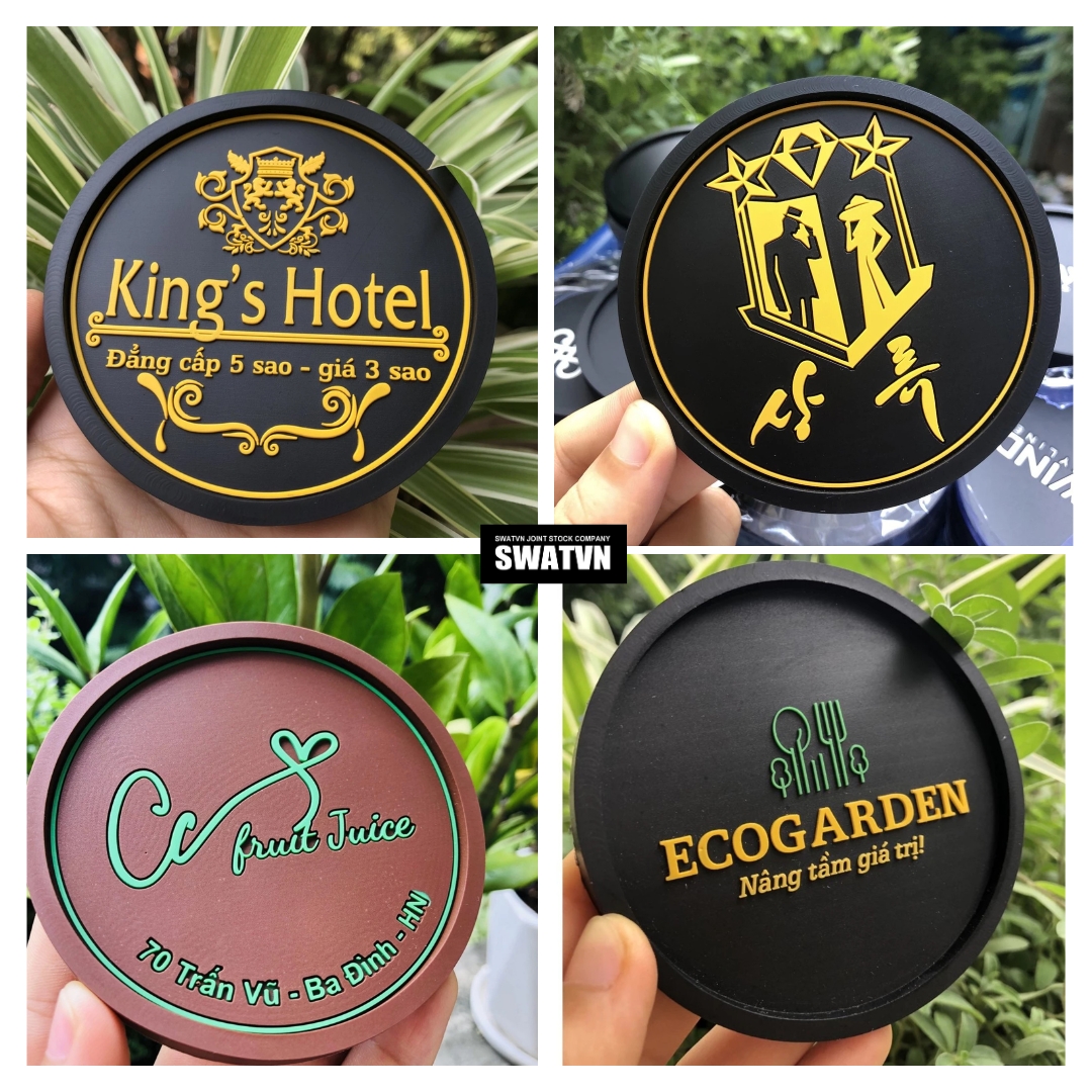 Đế lót ly cao su giá rẻ - Nhận sản xuất theo yêu cầu giá rẻ