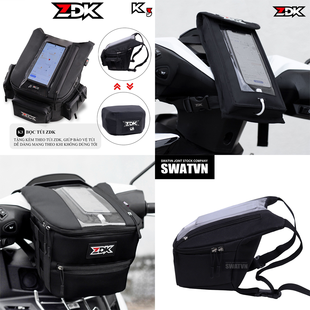 Túi treo đầu xe máy, túi grab giá rẻ tận xưởng không qua trung gian - SWATVN