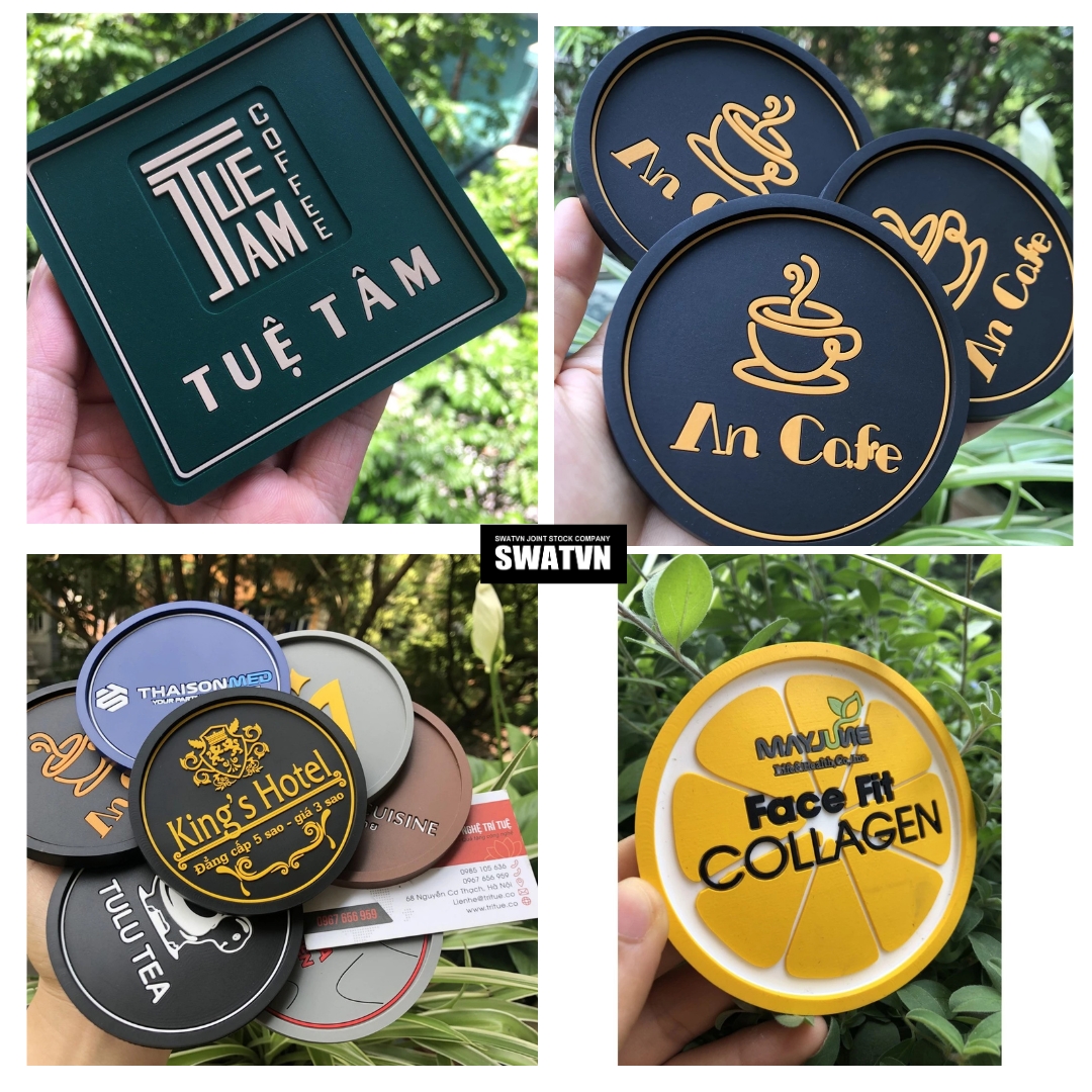 Nhận sản xuất đế lót ly nhựa dẻo theo yêu cầu giá rẻ tận gốc