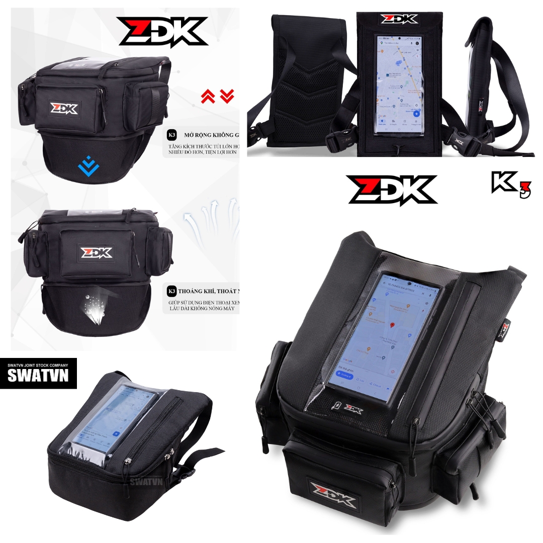 Xưởng sản xuất túi treo đầu xe máy - Địa chỉ nhận gia công số lượng lớn - ZDK