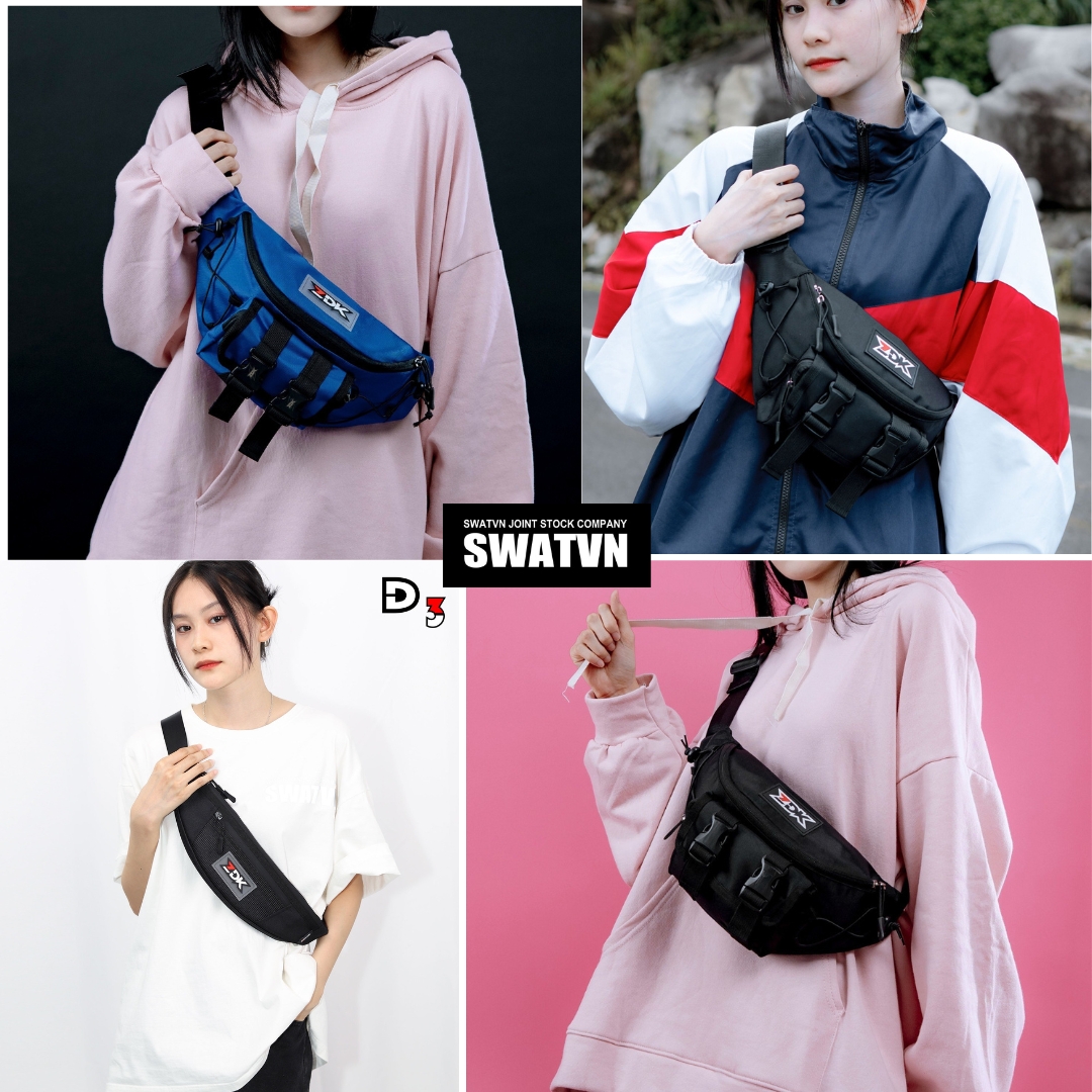 Sỉ túi đeo chéo, túi bao tử giá gốc - Túi đeo chéo chất lượng cao dành cho nam, nữ - ZDK