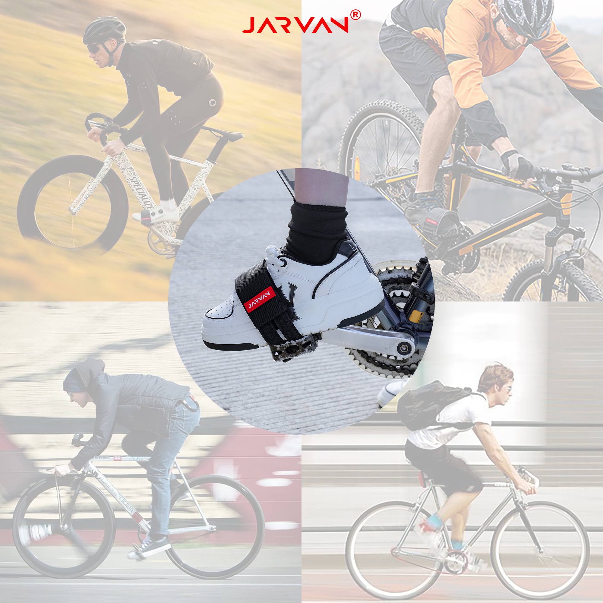 Strap gắn pedal bàn đạp STRAP Jarvan