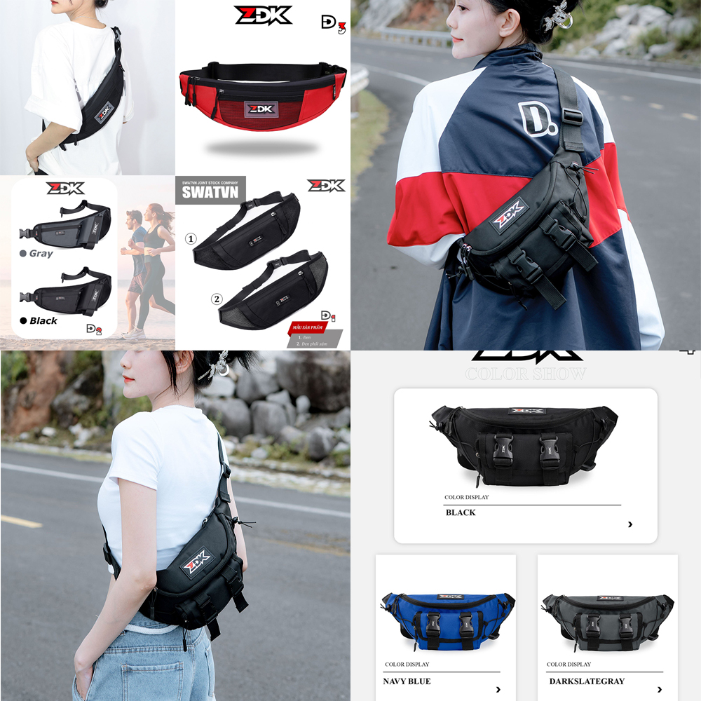 Nhận gia công túi đeo chéo nam, nữ uy tín giá rẻ tại Hồ Chí Minh - ZDK