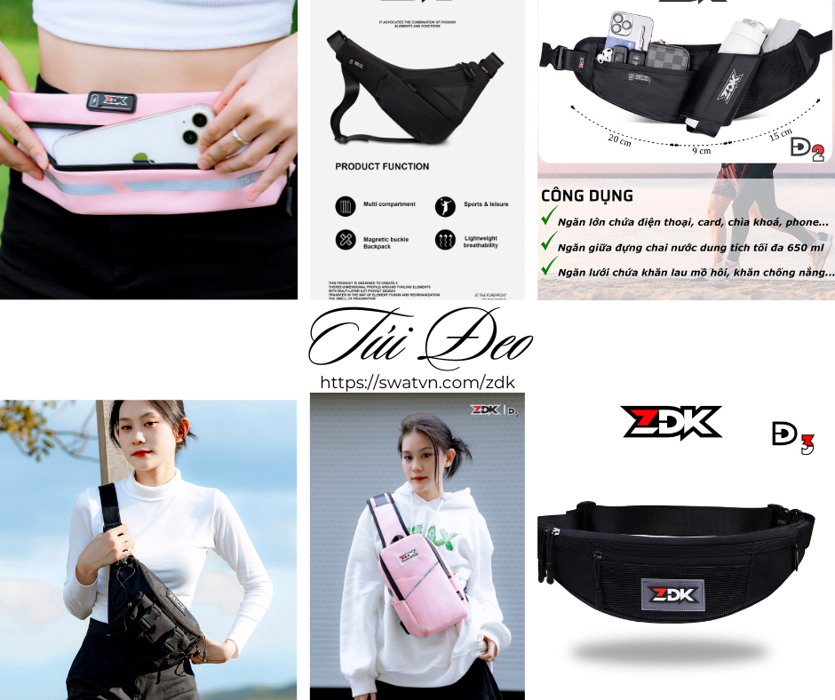 Các mẫu túi đeo ưa chuộng của ZDK