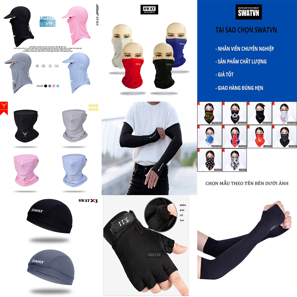 Khăn đa năng chống nắng, khăn ninja đi phượt giá rẻ tận gốc tại Hà Nội