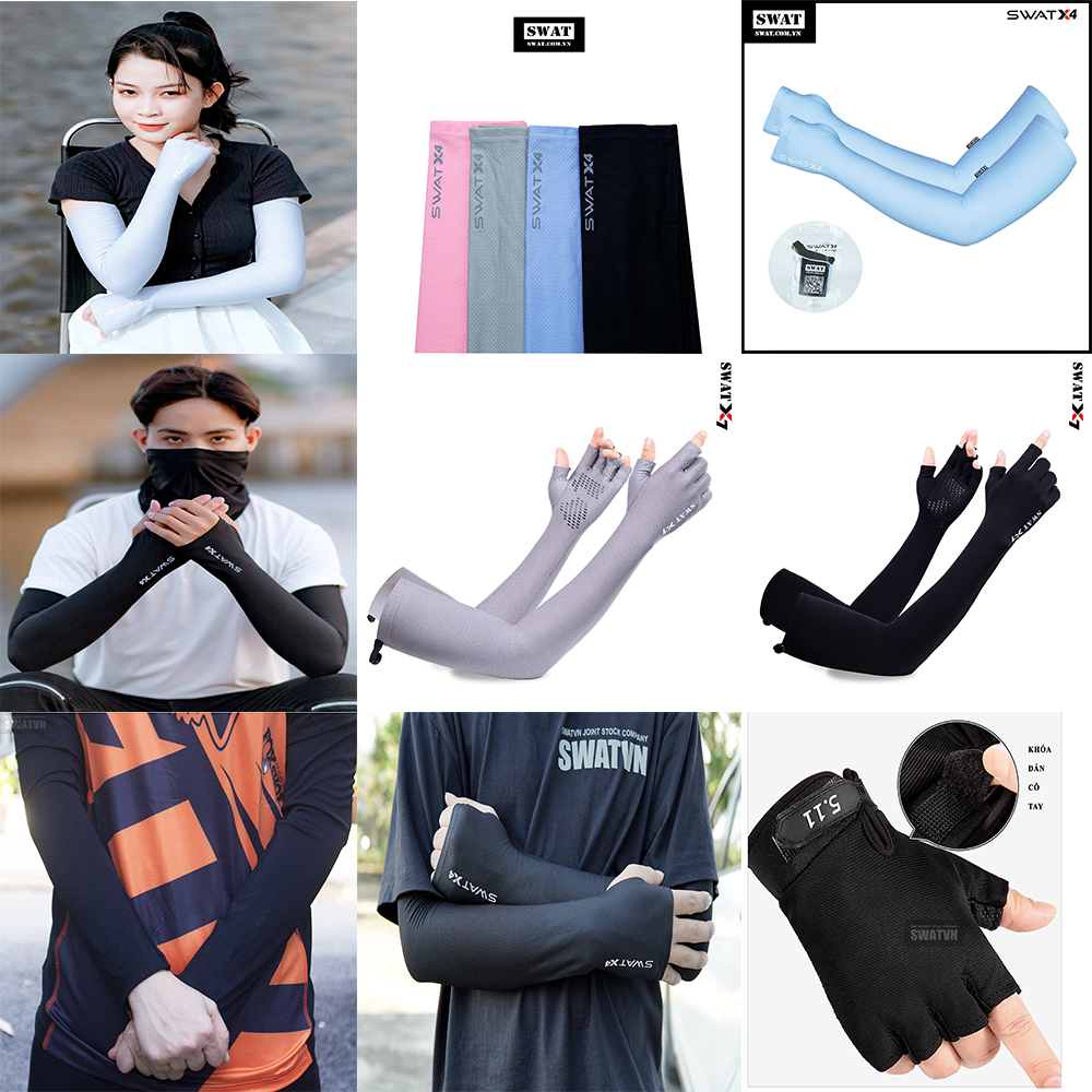 Cơ sở sản xuất găng tay dài chống nắng nam, nữ xỏ ngón số lượng lớn giá sỉ rẻ tại Sài Gòn