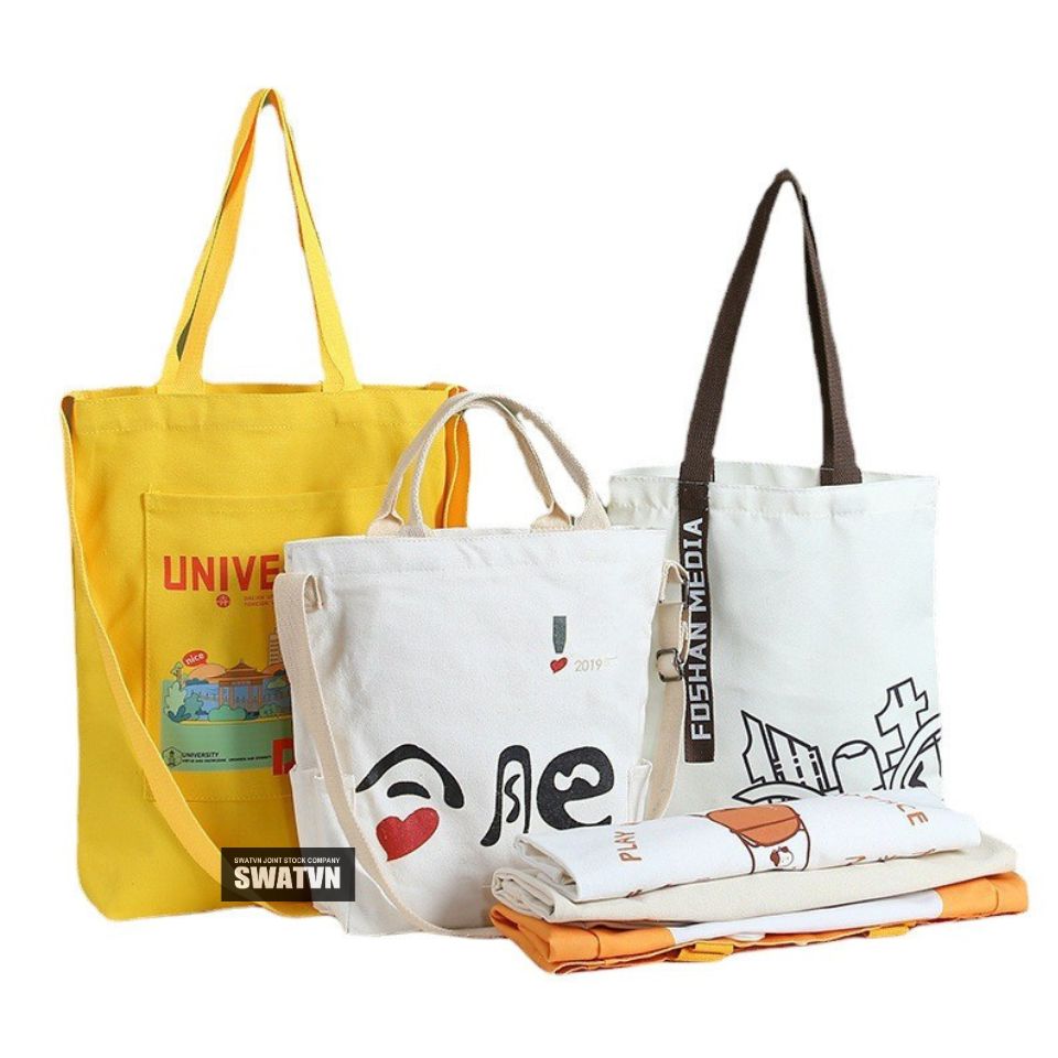 IN TÚI TOTE VẢI CANVAS – GIẢI PHÁP QUẢNG BÁ THƯƠNG HIỆU HIỆU QUẢ & BỀN ĐẸP