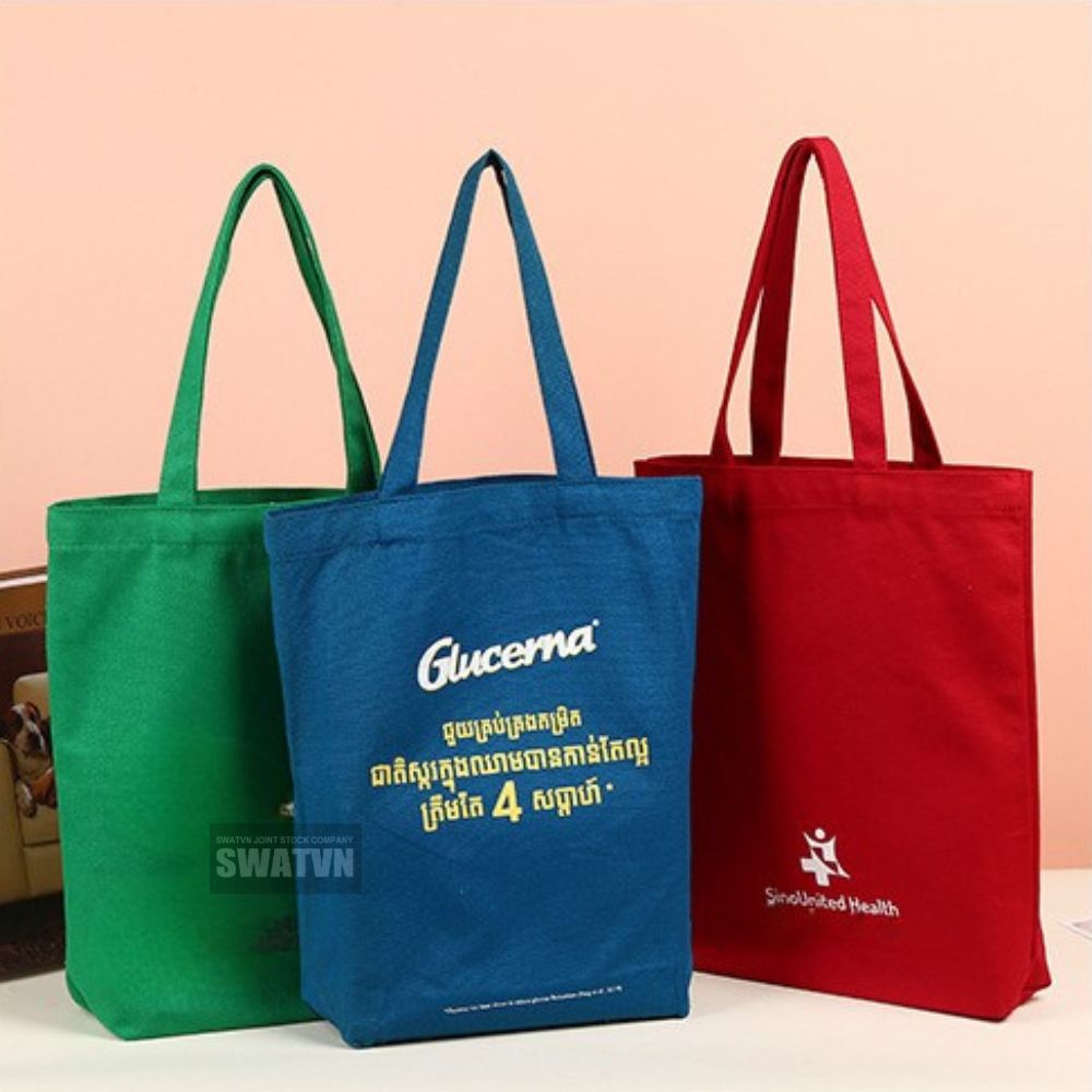 LÀM TÚI CANVAS IN LOGO THƯƠNG HIỆU – SỰ LỰA CHỌN THÔNG MINH CHO DOANH NGHIỆP
