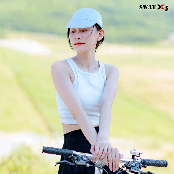 NÓN ĐỘI NỬA ĐẦU XE ĐẠP SWAT X5-THỜI TRANG, PHONG CÁCH, CHỐNG NẮNG TỐT