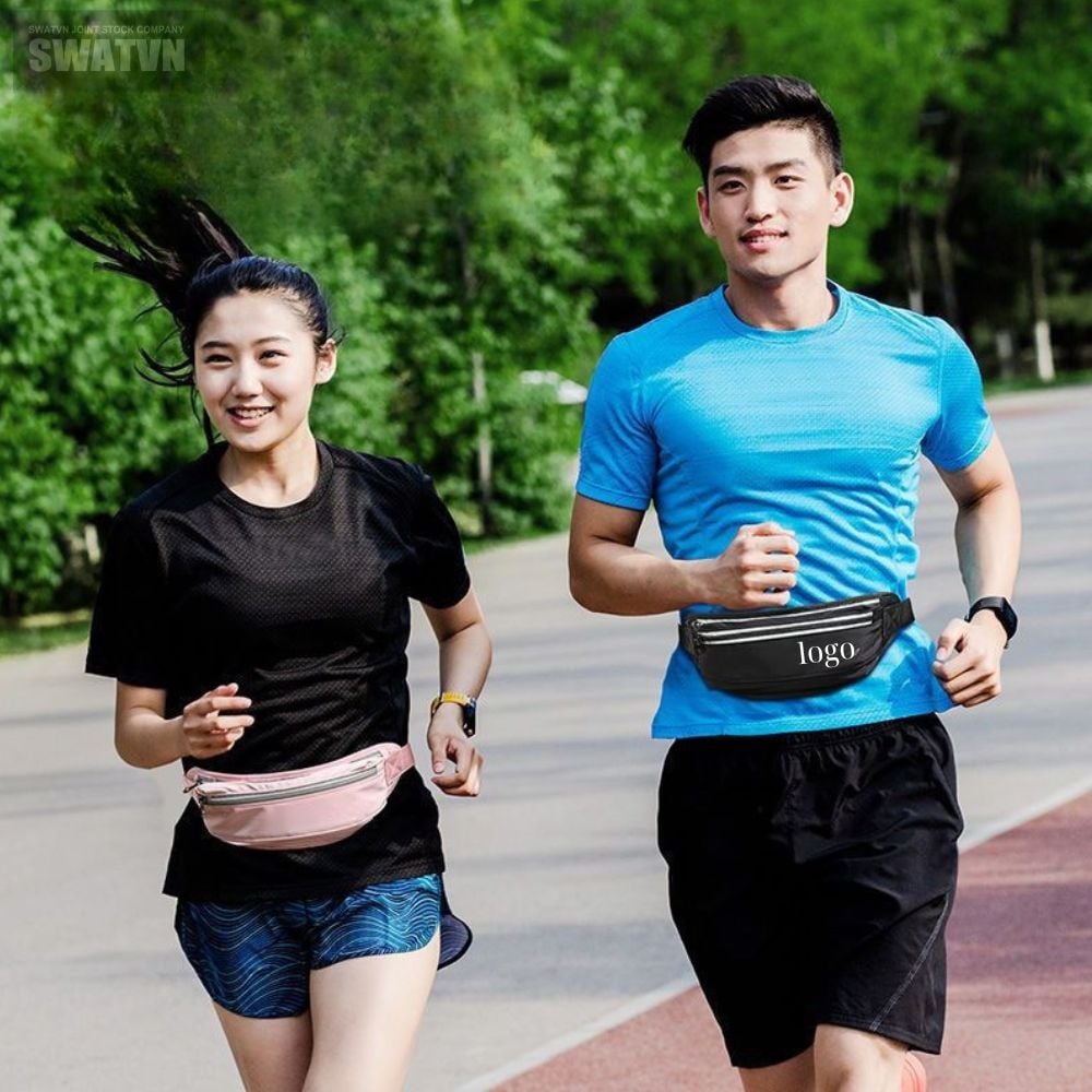 SẢN XUẤT TÚI ĐEO HÔNG CHẠY BỘ THEO YÊU CẦU – IN LOGO, ĐẶT HÀNG SỈ