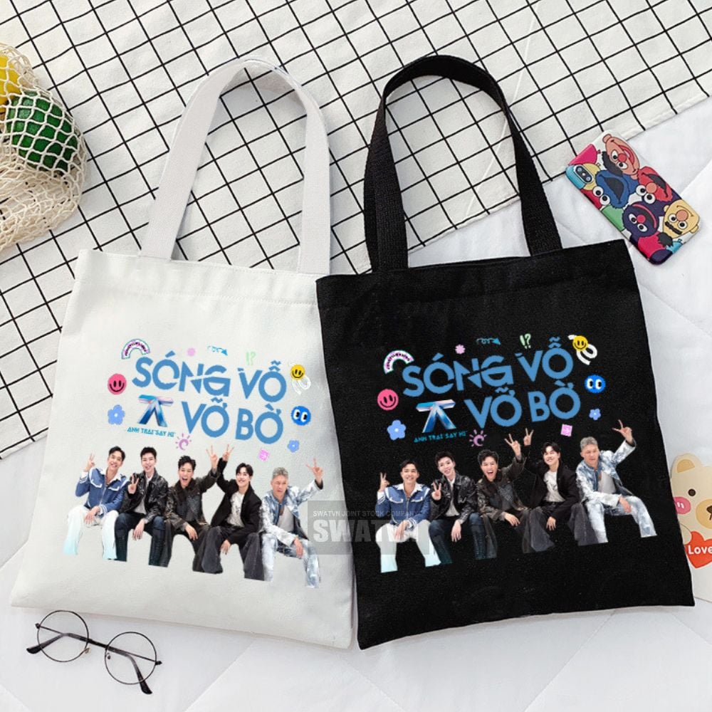 XƯỞNG SẢN XUẤT TÚI TOTE VẢI CANVAS UY TÍN – NHẬN MAY THEO YÊU CẦU