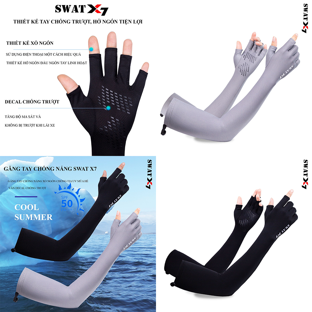 Xưởng sản xuất găng tay chống nắng - SWAT X7