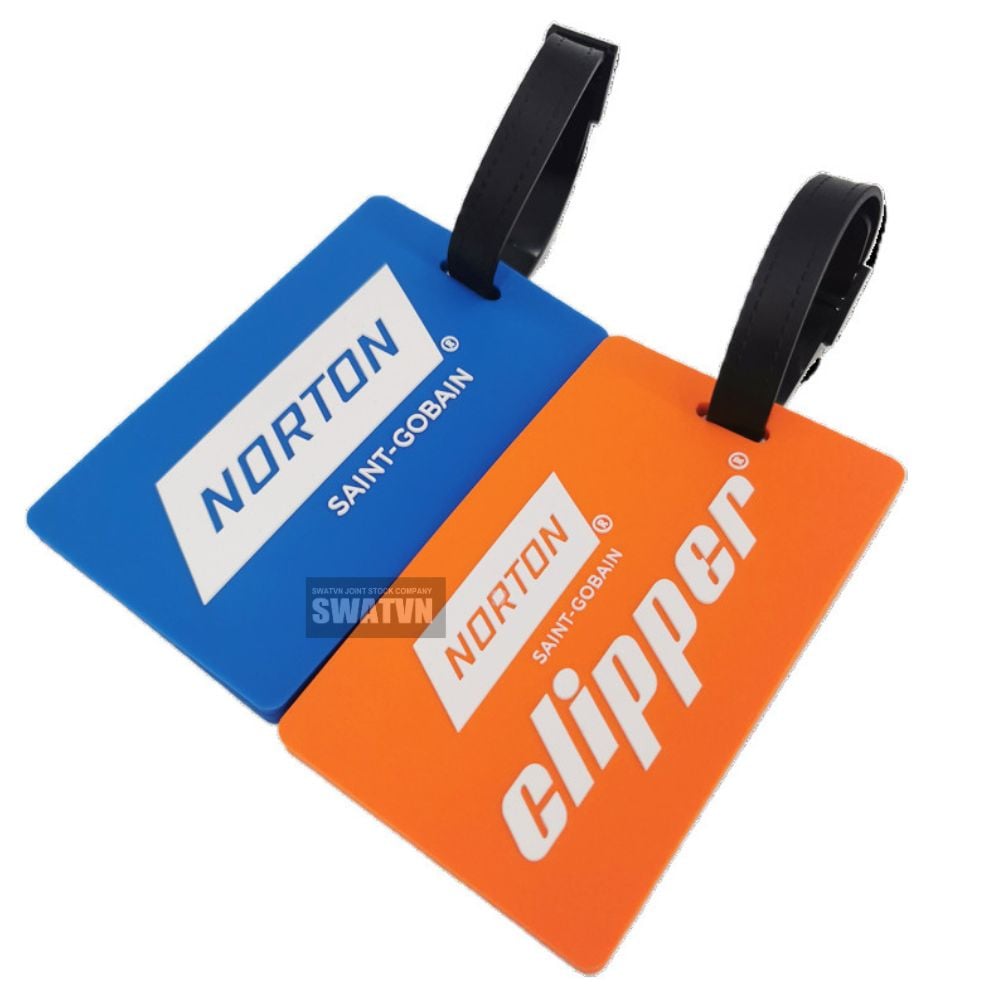 TAG HÀNH LÝ CAO SU IN LOGO – BỀN BỈ, NỔI BẬT, TÙY CHÌNH THEO THƯƠNG HIỆU