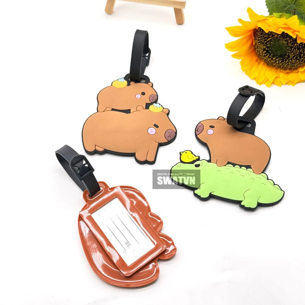 CÁCH THIẾT KẾ THẺ TÊN GẮN VALI BẰNG CAO SU ĐẸP, ĐỘC ĐÁO VÀ BỀN BỈ