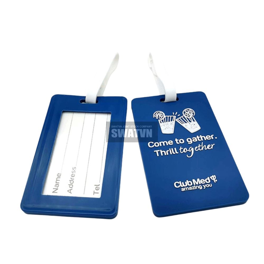 THẺ TAG CAO SU GẮN VALI QUÀ TẶNG DU LỊCH Ý NGHĨA VÀ TIỆN LỢI
