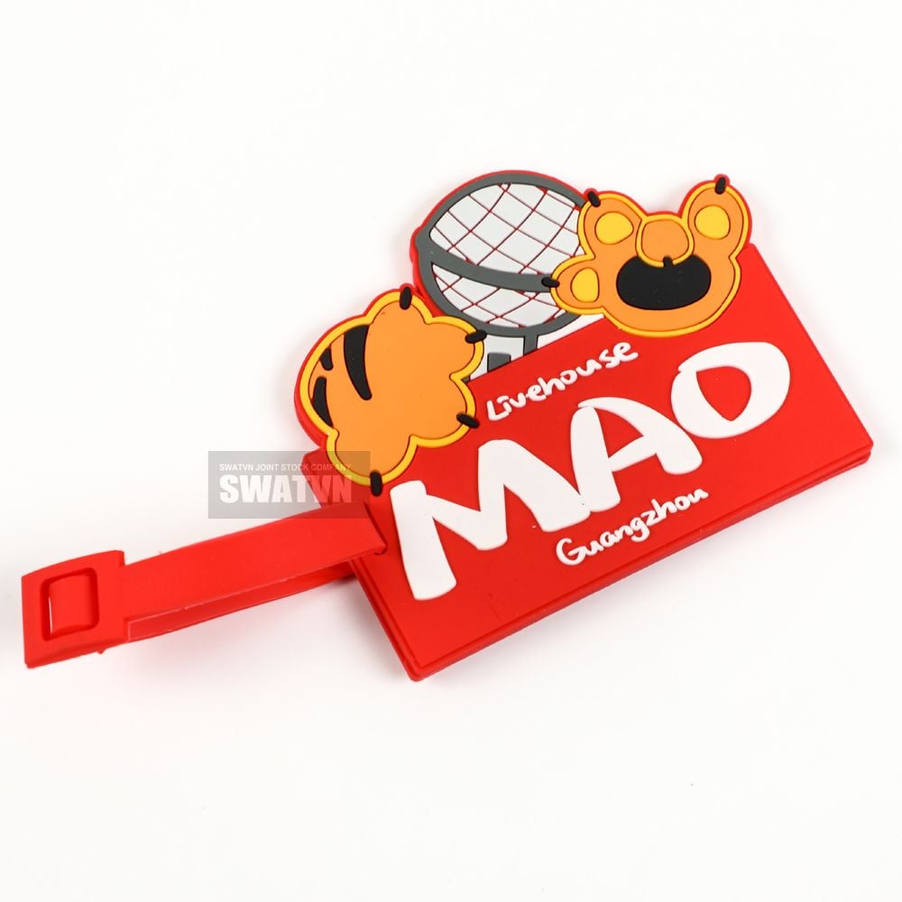THẺ TAG HÀNH LÝ CAO SU CHẤT LƯỢNG CAO – MỀM DẺO, CHỐNG NƯỚC, DỄ DÀNG NHẬN DIỆN